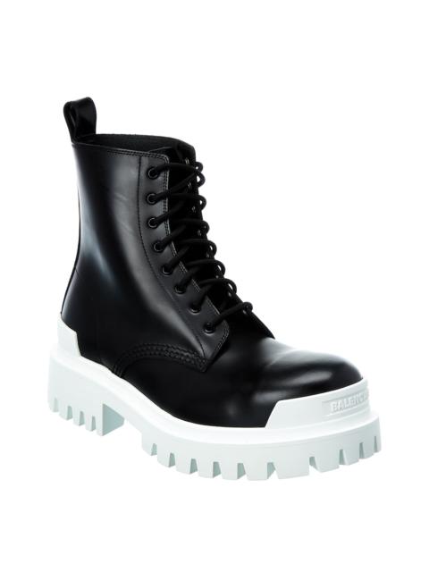 BALENCIAGA Balenciaga Strike Leather Bootie