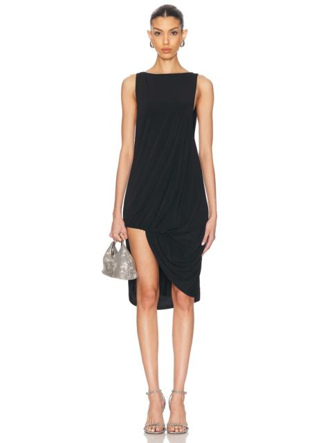 JACQUEMUS La Robe Peplo Courte