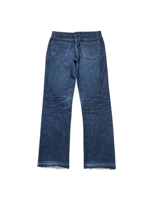 Helmut Lang Helmut Lang Honeycomb Denim Jeans Release Hem
