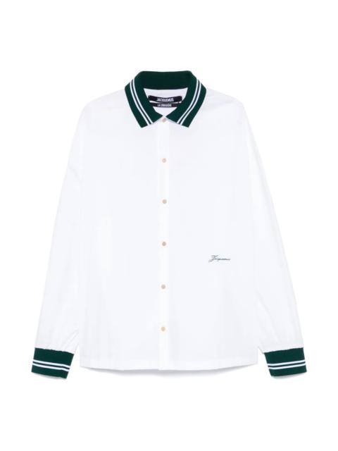 JACQUEMUS LA CHEMISE BASEBALL ML SHIRT