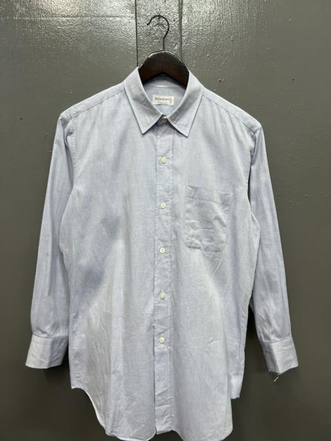 SAINT LAURENT YVESSAINTLAURENT PARIS BUTTON UP SHIRT LONGSLEEVE