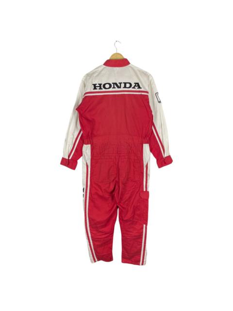 Other Designers Vintage - 🔥HONDA Primo Motorsport Overalls Jumpsuit