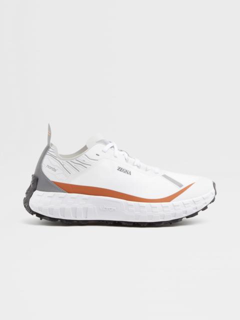 ZEGNA ZEGNA X NORDA™ 001 WHITE TECHNICAL FABRIC SNEAKERS