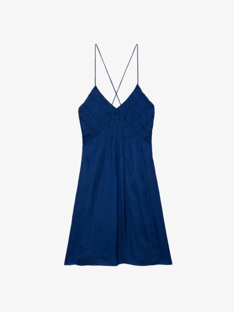 Zadig & Voltaire Rayonna Satin Dress