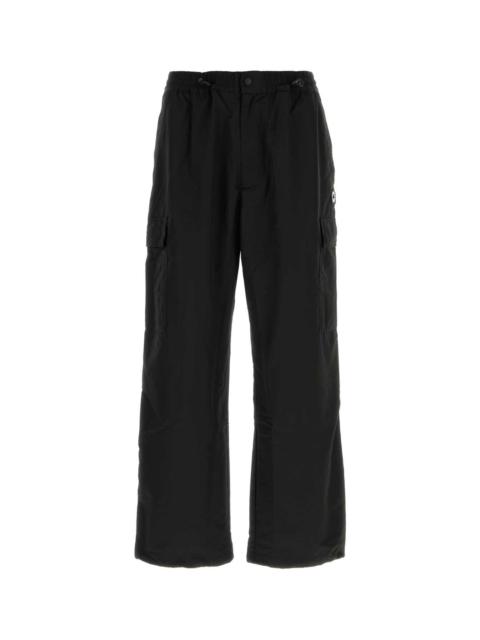 KENZO Kenzo Men Black Nylon Blend Cargo Pant
