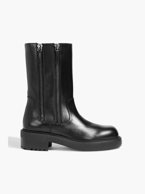 Giuseppe Zanotti Foustine zip-detailed leather ankle boots