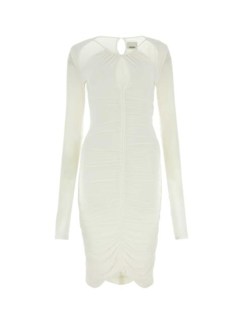 Isabel Marant Isabel Marant Women Chalk Stretch Viscose Logane Dress