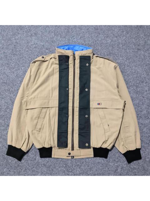 Vintage American Men's Brown and Cream Jacket