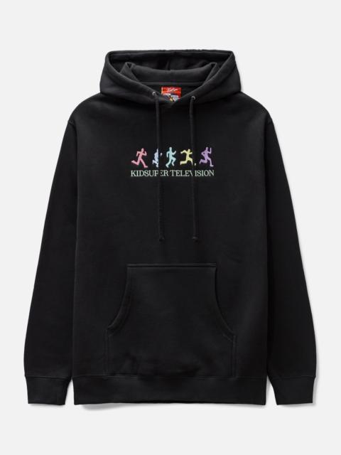 KidSuper RUNNING GUYS LOGO HOODIE
