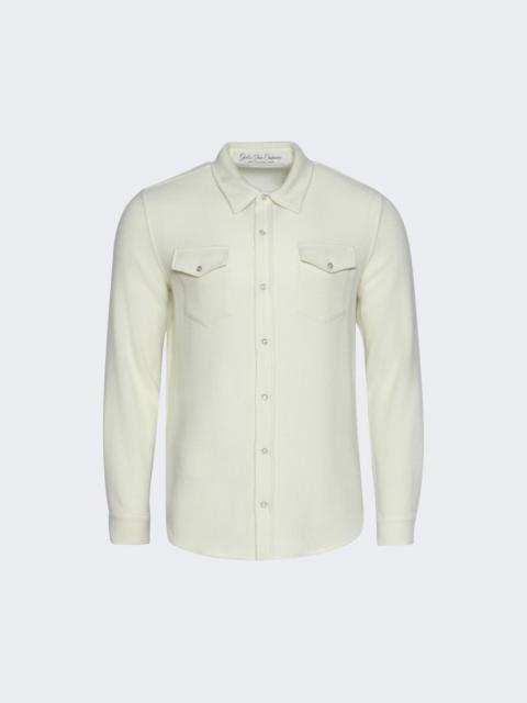 God’s True Cashmere Porcelian Solid Cashmere Shirt Rose Quartz