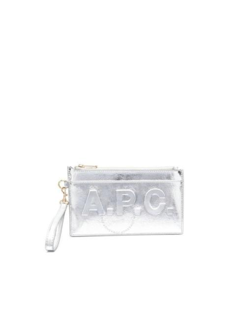 A.P.C. Market Faux Leather Clutch