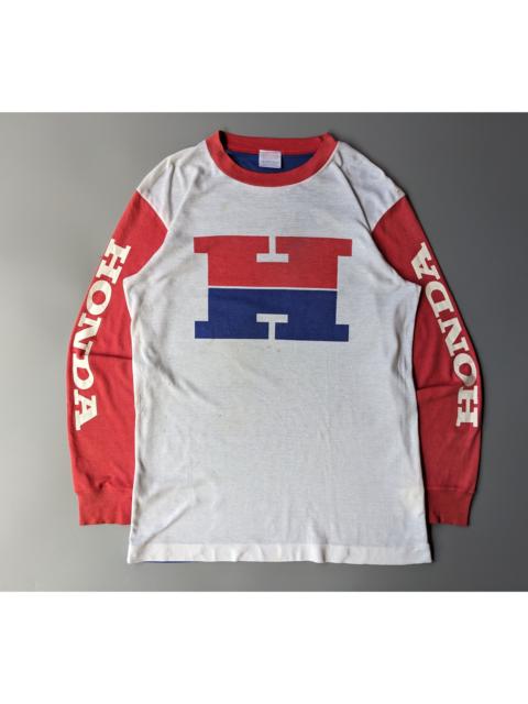 Other Designers Vintage HONDA racing longsleeve shirt