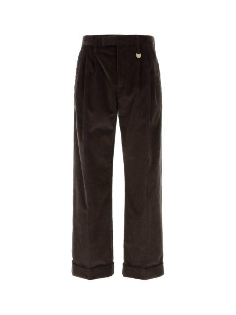 Burberry Burberry Men Brown Corduroy Pant