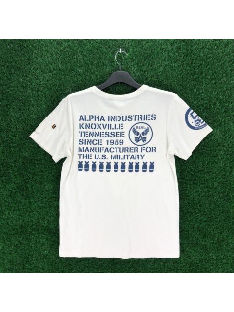 Other Designers Vintage - Vintage Alpha Industries 1959 Manufactory Tee