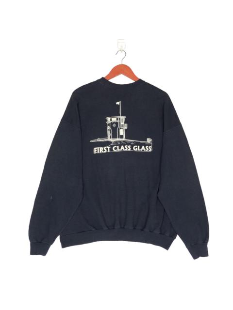 Other Designers Vintage - Vintage First Class Glass Sweatshirt