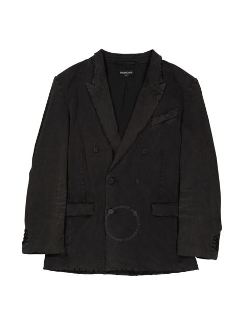 Balenciaga Slim Worn-Out Double-Breasted Jacket