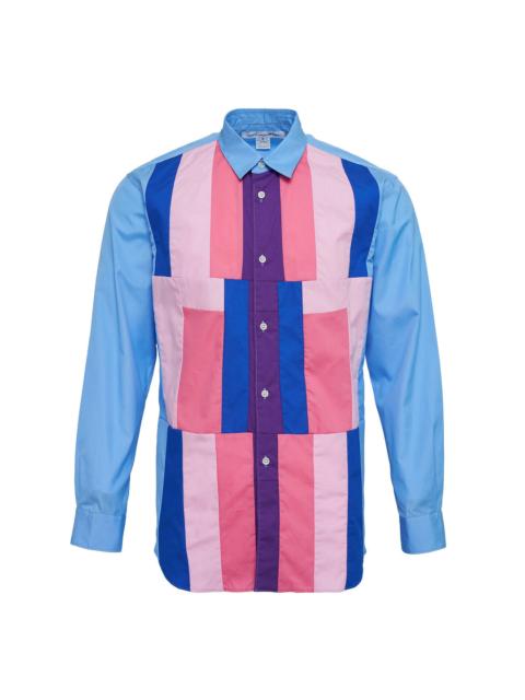 Comme des Garçons SHIRT Yarn Dyed Cotton Stripe Colored Shirt