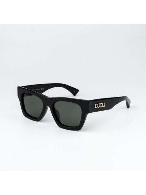 GUCCI Gucci Women Sunglasses Black Square GG1835SA 001 NEW AUTHENTIC