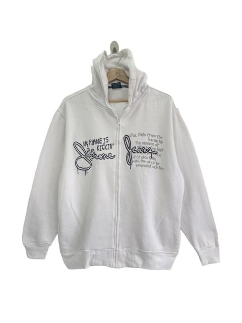 Other Designers Welcome Skateboards - Skkone Jeans Gravity Printed Zipped Hoodies Size M