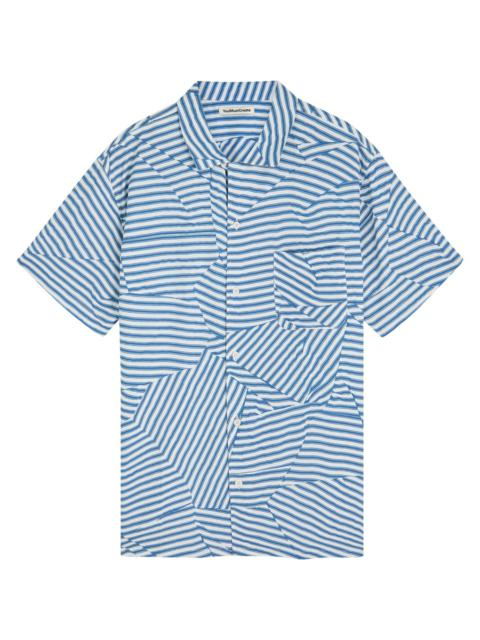 YMC Ymc Malick Striped Woven Shirt