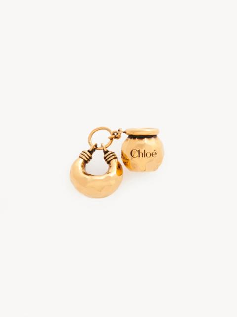 Chloé SPHERE MINI BRACELET DICE CHARM FOR BRACELET BAG IN BRASS