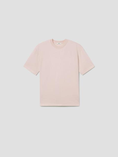 AGOLDE ASHA MOCK NECK TEE IN FOUNDATION