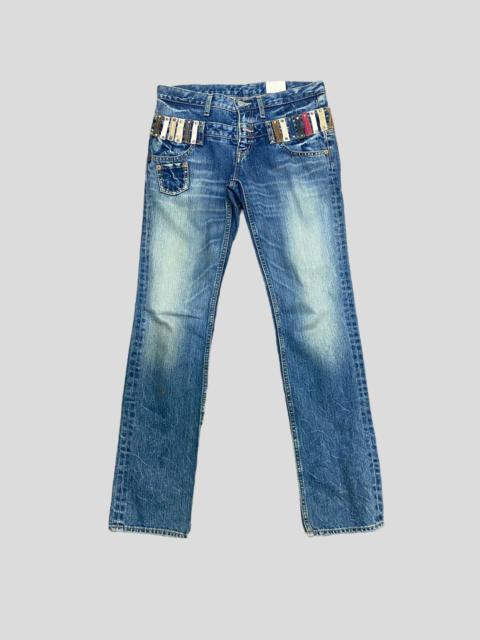 Other Designers VINTAGE ANTGAUGE DOUBLE WAIST EXTRA POCKET DENIM JEANS