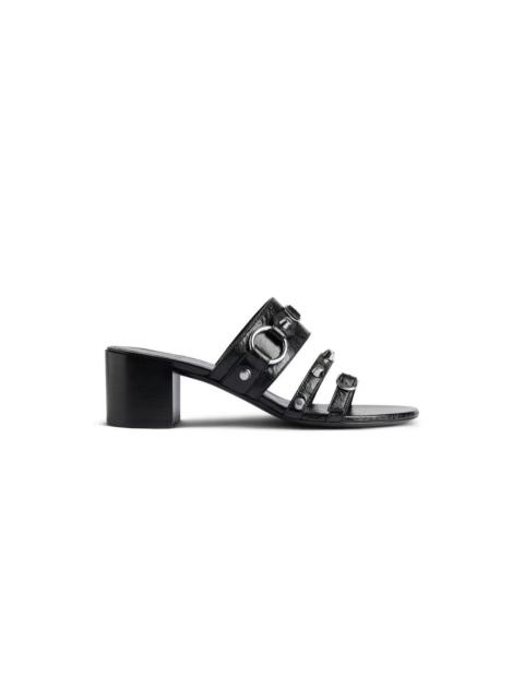 BALENCIAGA BALENCIAGA City $975 Black 80mm Sandals New & Authentic (Wom