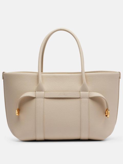 Loro Piana Ghiera Small leather shopper