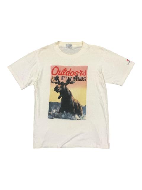 Levi's Vtg 90's Outdoors by Levis Strauss Moose T-Shirt