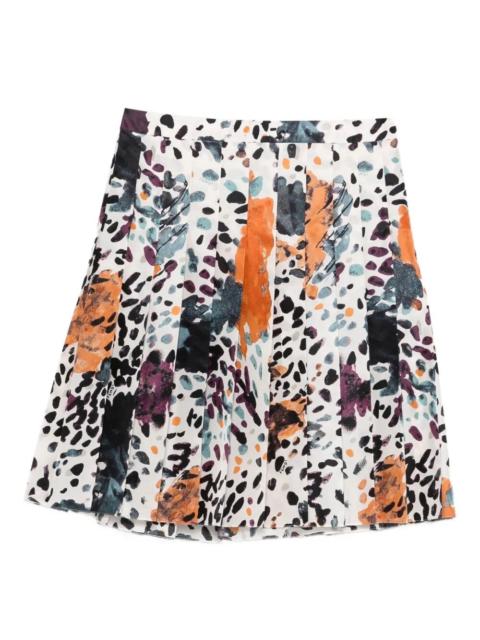 FENDI `Falena` Print Skirt