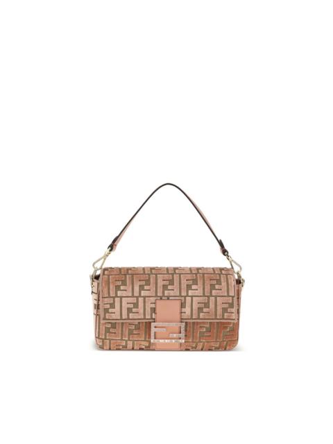 FENDI Fendi Baguette Velvet Shoulder Bag