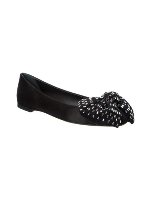 Giuseppe Zanotti Giuseppe Zanotti Flavia Satin Flat