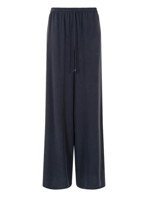 Max Mara Max Mara Women Wide-Fit Washed Silk Trousers