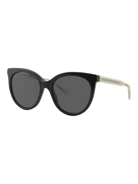 GUCCI Gucci Ladies Black Cat Eye Sunglasses GG0565S 001