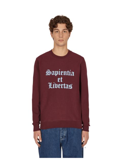 Noah Knowledge Crewneck Sweatshirt Multicolor