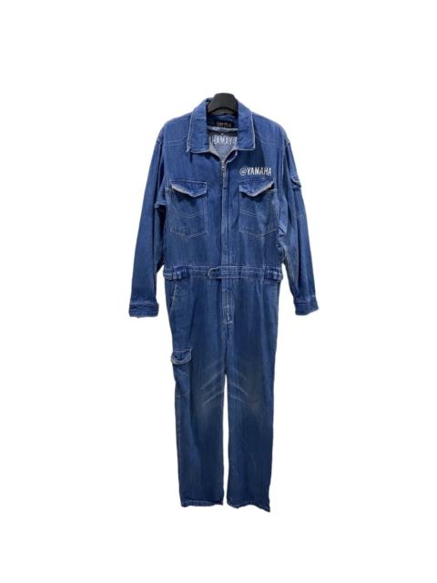 VTG YAMAHA JAPAN Denim Coverall Size XL