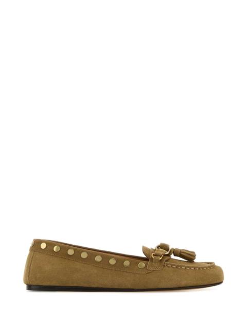 Isabel Marant Isabel Marant Women Khaki Suede Faxel Loafers