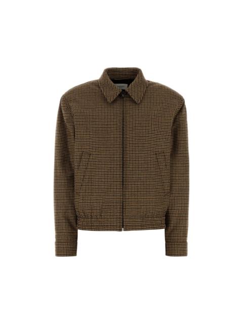 SAINT LAURENT SAINT LAURENT Embroidered Wool Blend Jacket New & Authentic