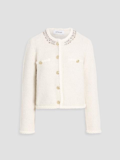 DEREK LAM 10 CROSBY Zaria embellished cotton-blend jacket