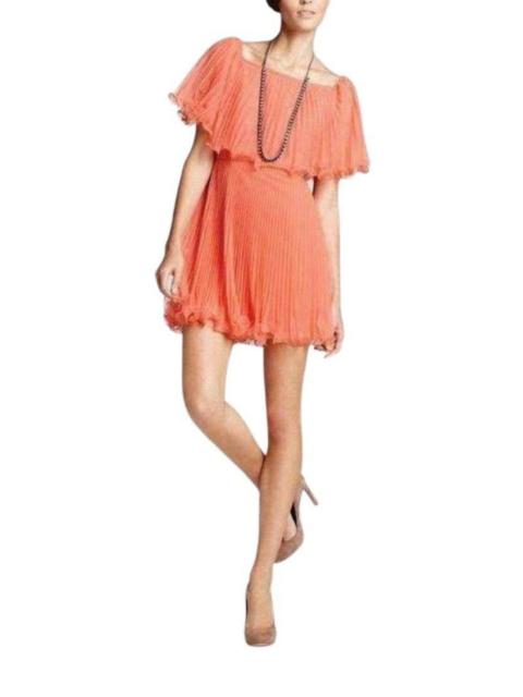 Other Designers Galia Shalom Sunburst Pleated Dress