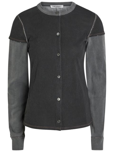Our Legacy Our Legacy Heat Layered-effect Cotton top