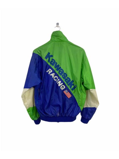 Other Designers Vintage Kawasaki Racing American Flag Design Nice Design