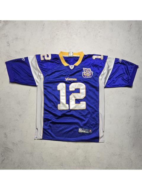 Reebok VTG Minnesota Viking Harvin 50th Anniversary NFL Jersey