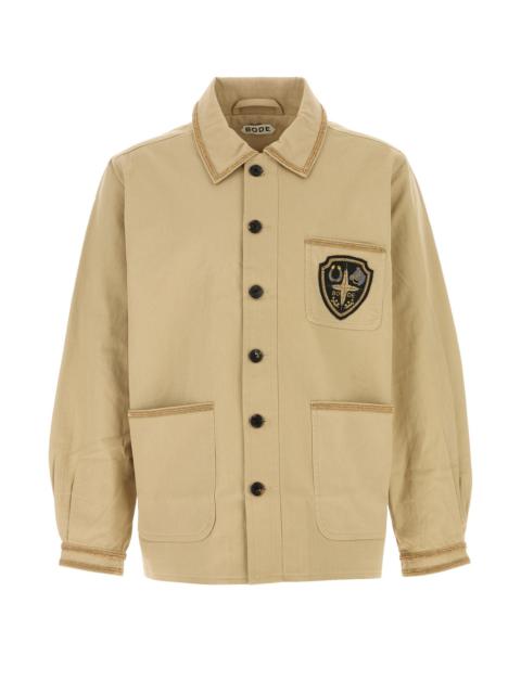 BODE Beige cotton Bullion jacket