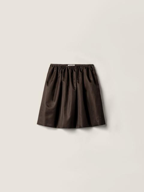 Miu Miu Technical gazar skirt