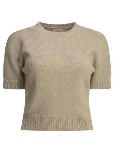 KHAITE Khaite Golden Crew-neck Sweater