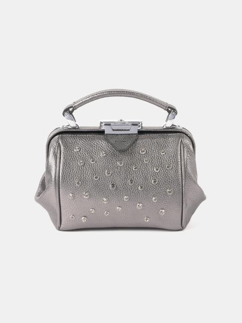 Cambridge Satchel The Mini Sophie - Gunmetal Grain with Swarovski® Crystals