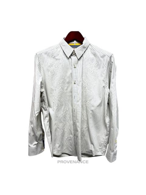 Other Designers Tommy Bahama - Tommy Bahama Jeans Floral Embroidered Shirt - Striped