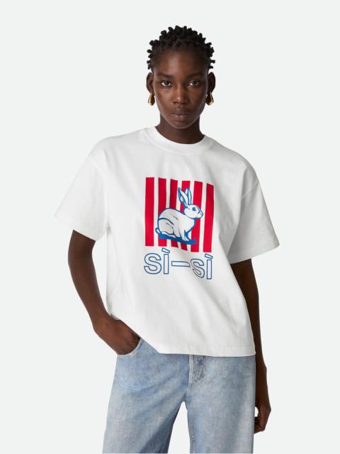 Bottega Veneta Cotton Printed Jersey T-Shirt